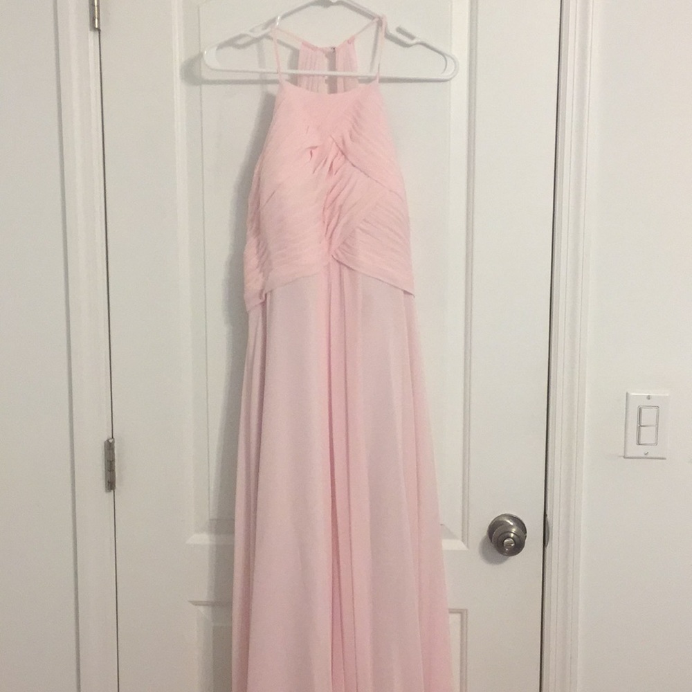 COPY - Blushing pink Azazie Dress